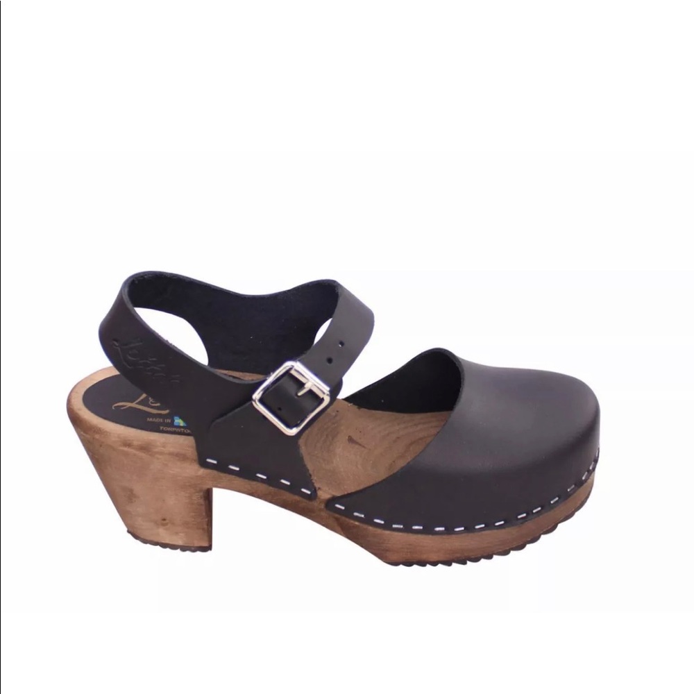 Lotta from Stockholm High Heel Closed Toe Clog